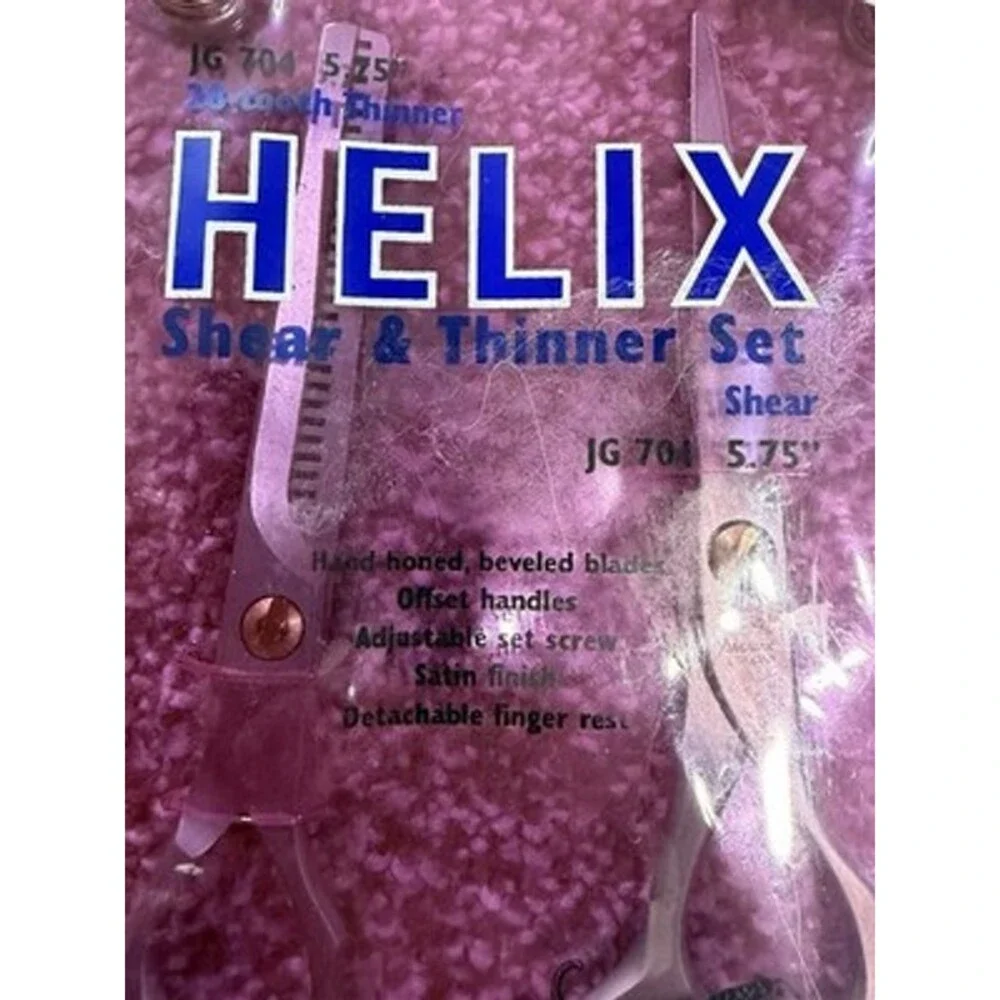 Jaguar Helix Where & Thinner Cutting Shears - JG 704 5.75” & JG 701 5.75”